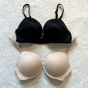 PINK Wear Everywhere Super Push Up Bra Pair 36C